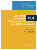 LGBT Discrimination by Law Enforcement Mar 2015