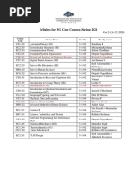 Syllabus For UG Core Courses-Spring 2021: CS6.301 Design and Analysis of Software Systems 3-1-0-4 Ramesh Loganathan