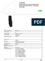 Product Data Sheet: Standard Auxiliary Contact, Compact NSXM, Circuit Breaker Status Of/Sd, 1 Changeover Contact Type