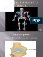 Skeletal System PPT 3 Joints