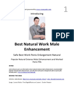 Best Natural Work Male Enhancement