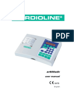 Cardioline ARF 600 ADV - Manual Inglês
