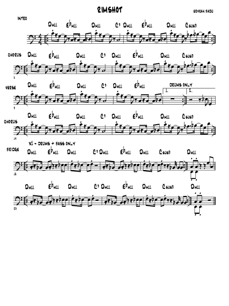 Erykah Badu Rimshot PDF