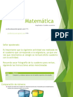 Comparcion de numeros Guia N°6