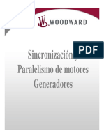 Sincronizacion y Paralelismo de Generadores Turbomotores Ecuatorianos