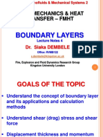 Fluid Mechanics & Heat Transfer - FMHT: Boundary Layers