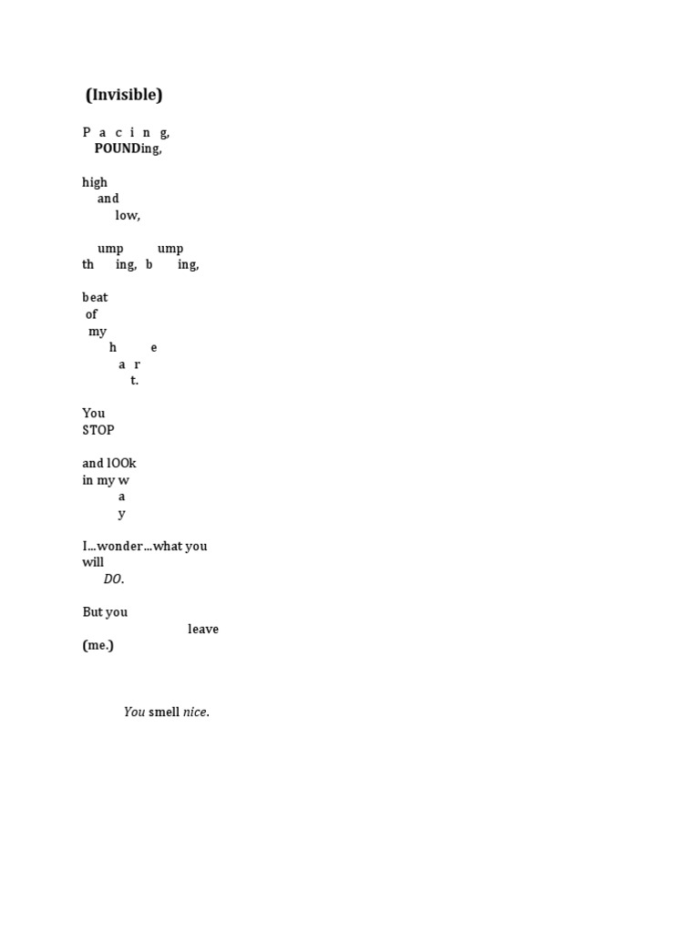 Invisible | PDF