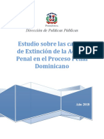 SCJ Estudio Causas Extincion Del Proceso Penal