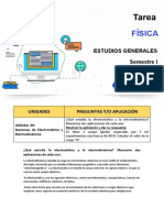 Física: Estudios Generales Semestre I