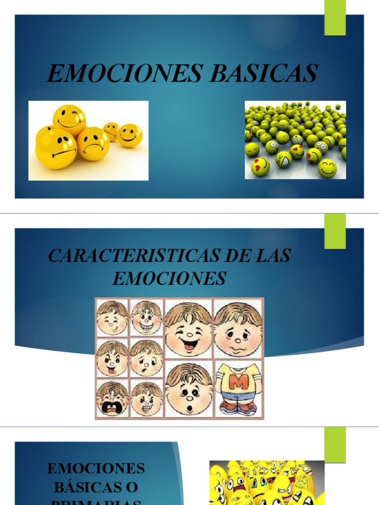 Emociones Basicas | PDF