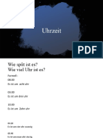 Uhrzeit