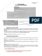 2 - Números Naturales (Problemas y Cálculos - Divisibilidad)