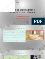 Taller de Calorimetria y Conductividad Térmica