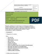 Cuestionario 2 Farmacologia... Camilo Lopez