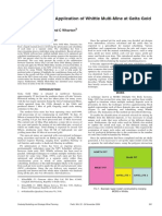 Application of Whittle Multi Mine at Geita Gold Mine T.joukoff Et Al