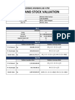 Bond and Stock Valuation: Lembar Jawaban Lab 4 Ipm