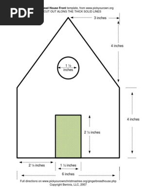 GingerbreadHouseTemplates