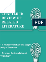 Review of Related Literature