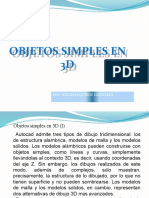 Objentos Simples en 3d