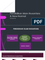 Pendidikan Islam Nusantara & New-Normal