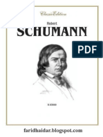 Robert Schumann For Classical Guitar Solo