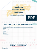 Kelas 9 - Pertemuan 1 - Kerajinan Bahan Campuran - KD 3.3 KR