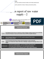 Raw water supply inception report - 2