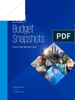 Budget Snapshot 2021