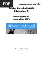 Addendum A:: Getting Started With OMV