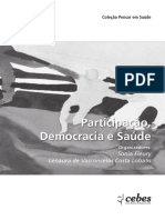 LIVRO - Participação, Democracia e Saúde