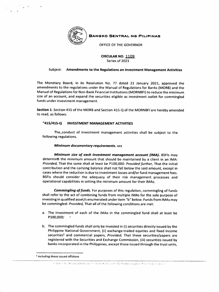 amendments-to-regulations-on-investment-management-activities-reduce
