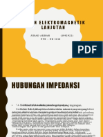 Medan Elektromagnetik Lanjutan: J I H A D A K B A R (1 8 0 2 0 2 2) P T E - E K 2 0 1 8