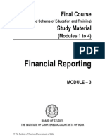 Financial Reporting: Final Course Study Material P 1