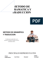 Metodo de Gramatica y Traduccion