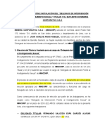 Acta de Designación de Delegado Contra El Hostigamiento Sexual - Mincorp