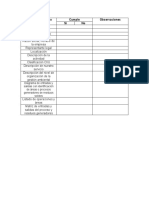 Tabla de Contenido Residuos Solidos