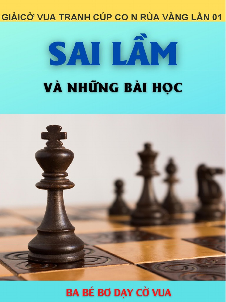 GIẢI CỜ VUA TRANH CÚP CON RÙA VÀNG LẦN 01 | PDF