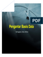 EDI SBD Pengantar Basis Data