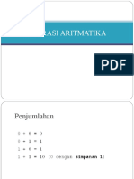 Pertemuan 2 Aritmatika Digital