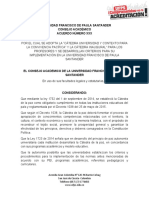 Acuerdo 123... Universidad Francisco de Paula Santander