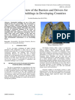 High-Level Review of The Barriers and Drivers For Sustainable Buildings in Developing Countries