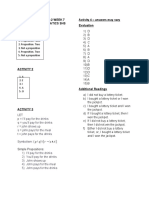 Answer Key Slk2week7