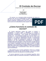 El Contrato de Escrow - v.02 1