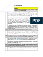 Frequency Asked Questions: Scheme Administration