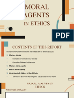 Moral Agents in Ethics (Group 2)