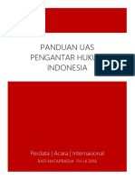 Panduan UAS Pengantar Hukum Indonesia