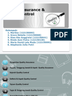 Quality Assurance Quality Control Tugas