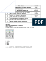 Latihan Columnar Tranposition