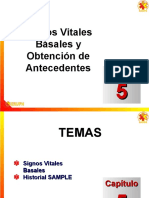 Capítulo 05 - Signos Vitales Basales y Antecedentes