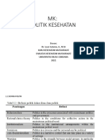 Politik Kesehatan-P 1